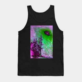 UFO fire in the sky... Tank Top